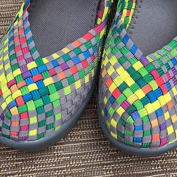 Steven by Steve Madden Brice Multicolored Mary Jane Wedges Size 11 - Picture 2 of 4